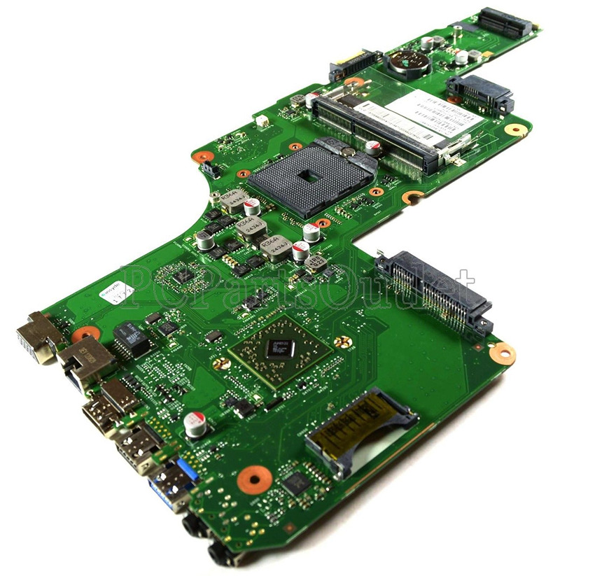 Toshiba Satellite C855 Series AMD CPU Motherboard V000275280 605 - Click Image to Close